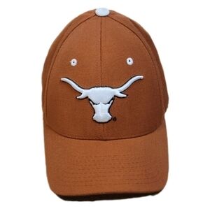 Zephyr The Zhat‎ Texas Longhorn wool/acrylic fitted hat size 7